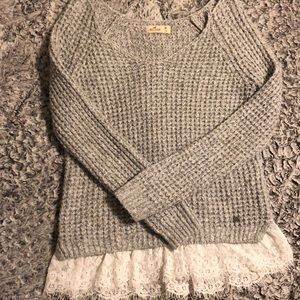 Hollister Grey Sweater